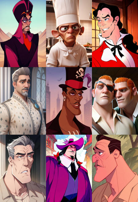 All Disney Villains | Male XL Collection V1