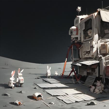 Surface of the Moon / Lunar Surface / 月面 V1