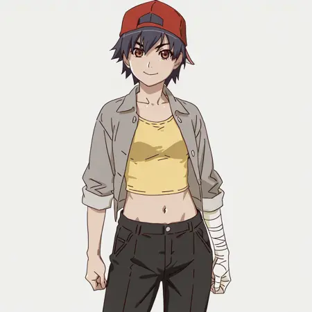 Suruga Kanbaru (Bakemonogatari) - Commission LoRA Illustrious [NSFW Support]