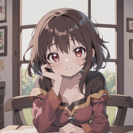 best quality, masterpiece, megumin