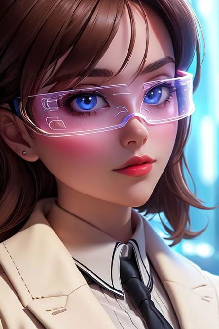cyberpunk glasses futuristic led glasses