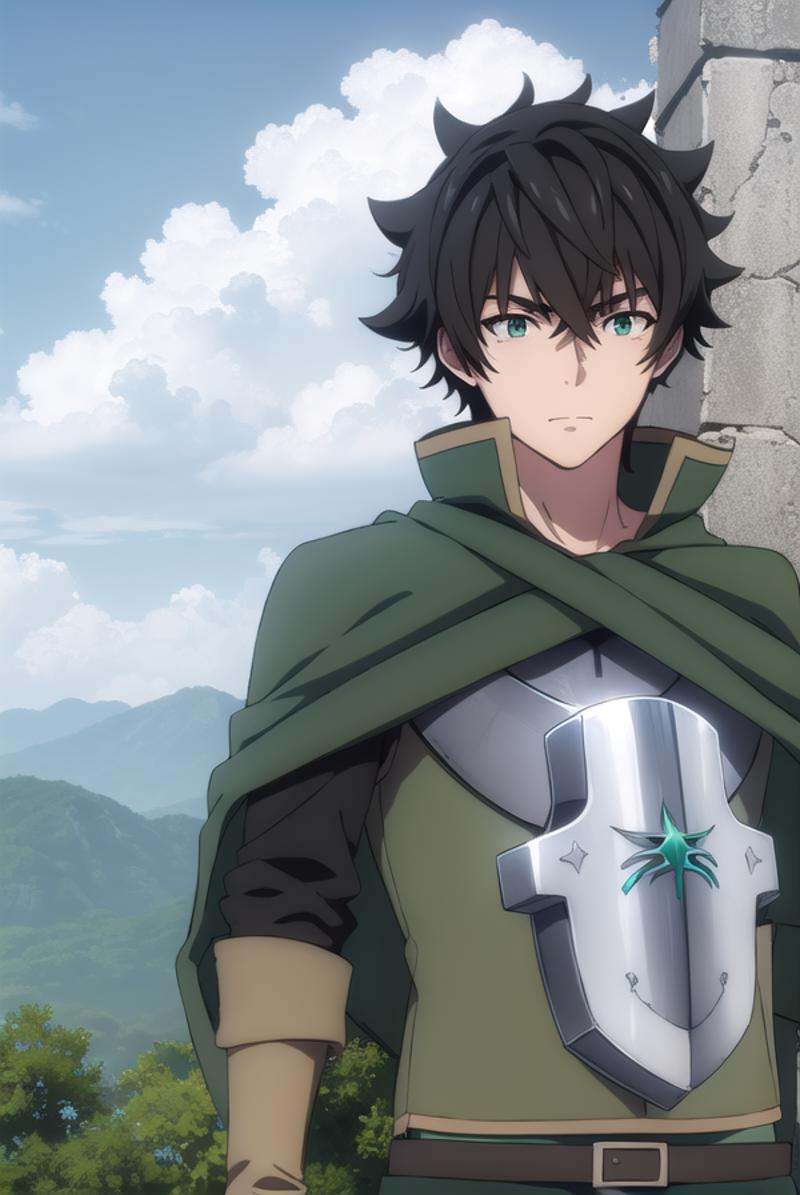 Naofumi Iwatani (岩谷 尚文) - The Rising of the Shield Hero (盾の勇者の成り上がり) image by nochekaiser881