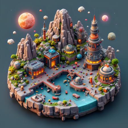 Tinyworld FLUX LoRA v1.0