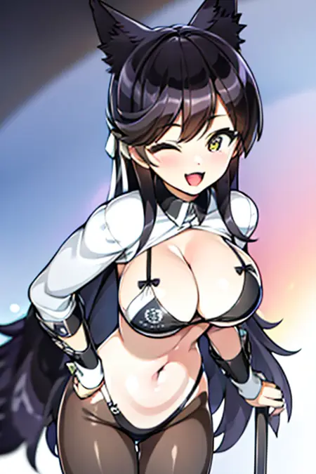 WIP {Dolphin Wave x AzurLane} Helly Lewis   Atago Cosplay (Version 0.0.1)