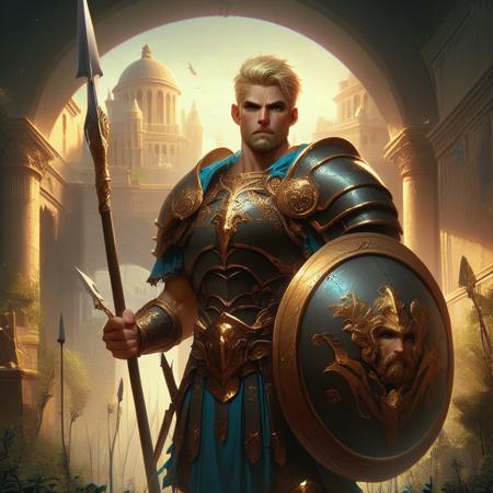 Spartan Spear and Shield PONY Spear and Shield