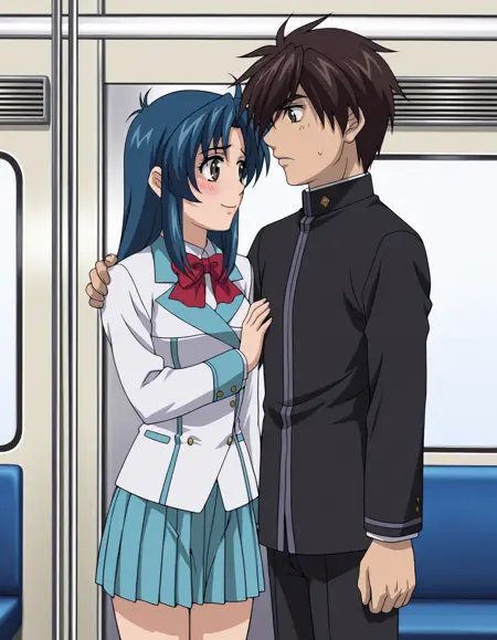 Full Metal Panic! Characters and Style (Illustrious)