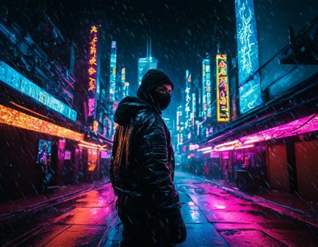 cinematic still An illuminated ninja in the style of the golden glitched rainbow. Snow falls, and around the canvas in the style of colorful digital art, holographic geometric patterns float. The image has a cyberpunk aesthetic with a glitchy distortion: black background, neon lights, glitch art, surrealism, high contrast, vibrant colors, psychedelic patterns, ethereal glow. It creates a spiritual contemplation and an otherworldly beauty. It looks like something in the style of science fiction . emotional, harmonious, vignette, 4k epic detailed, shot on kodak, 35mm photo, sharp focus, high budget, cinemascope, moody, epic, gorgeous, film grain, grainy, cyberpunk cityscape An illuminated ninja in the style of the golden glitched rainbow. Snow falls, and around the canvas in the style of colorful digital art, holographic geometric patterns float. The image has a cyberpunk aesthetic with a glitchy distortion: black background, neon lights, glitch art, surrealism, high contrast, vibrant colors, psychedelic patterns, ethereal glow. It creates a spiritual contemplation and an otherworldly beauty. It looks like something in the style of science fiction . neon lights, dark alleys, skyscrapers, futuristic, vibrant colors, high contrast, highly detailed, An illuminated ninja in the style of the golden glitched rainbow. Snow falls, and around the canvas in the style of colorful digital art, holographic geometric patterns float. The image has a cyberpunk aesthetic with a glitchy distortion: black background, neon lights, glitch art, surrealism, high contrast, vibrant colors, psychedelic patterns, ethereal glow. It creates a spiritual contemplation and an otherworldly beauty. It looks like something in the style of science fiction, epic, fantastic, majestic, complex, highly detailed, very inspirational, beautiful, amazing, cinematic, fancy, artistic, wonderful, marvelous, flowing, perfect, fine detail, bright color, winning, fabulous, lovely atmosphere, pretty, attractive, awesome, scenic, great, advanced