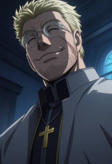 [Illustrious / Pony] Alexander Anderson | Hellsing Character