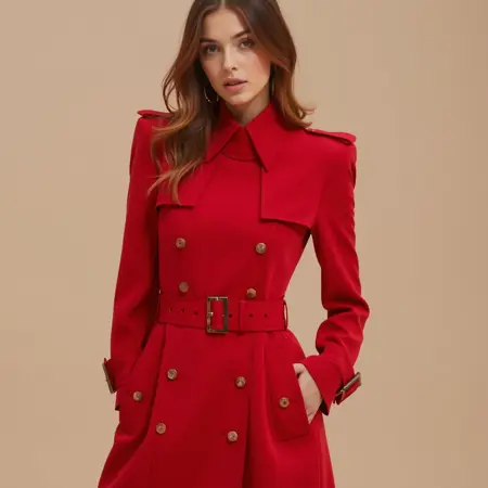 MAXI TRENCH COAT (avouavou) flux lora