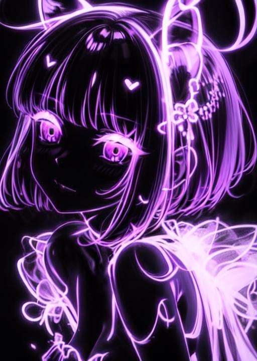 Violet Neon image by ThetaCursed