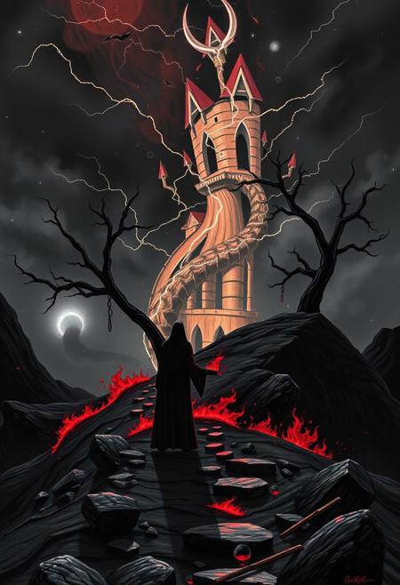 Seven deadly sins
Seven ways to win
Seven holy paths to hell, ha, ha, ha
Seven downward slopes
Seven bloodied hopes
Seven are your burning fires
Seven your desires