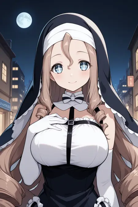 Sister Nana/シスターナナ (Mahou Shoujo Ikusei Keikaku) SDXL LoRA [Illustrious]