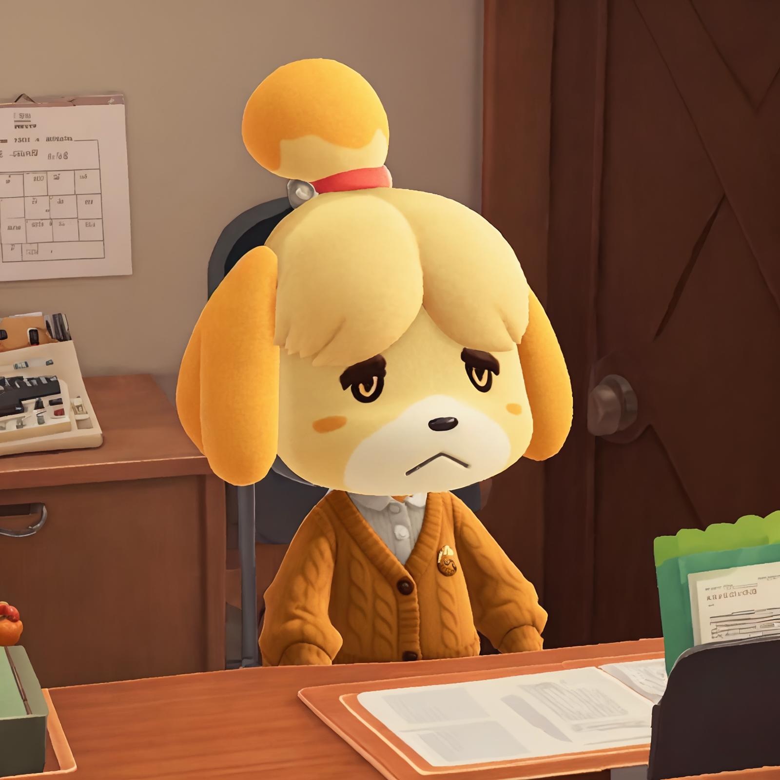 西施惠しずえ- 动物森友会  isabelle - Animal Crossing image by kokumi