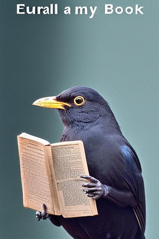 eurasian blackbird image by luciamovie542