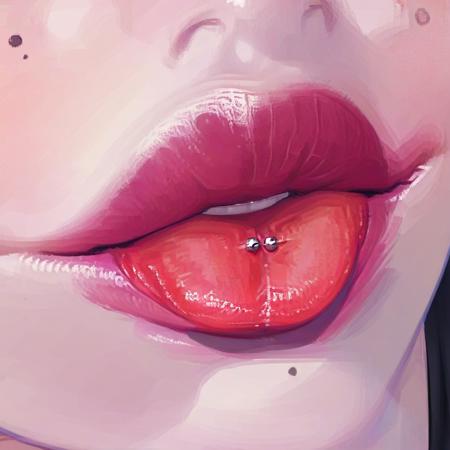 Juicy/Glossy Tongue/Mouth/Lips - by gisa V1