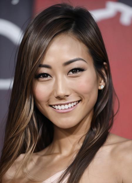 High detail RAW color Photo of gorgeous sks woman,  smile, fit, toned, sexy look,  high detail hair, (skin pores, skin imperfections), sharp body, highly detailed body, highly detailed face, sharp focus, 8k high definition, insanely detailed, intricate, masterpiece, highest quality, <lora:locon_karenfukuhara_v1_from_v1_64_32:1.25>