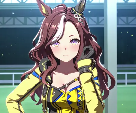 Daring Heart (Umamusume) in game style 3D ILL-v2