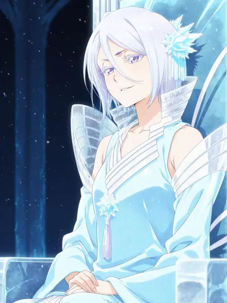 Rukia Kuchiki Bankai | Bleach | Illustrious