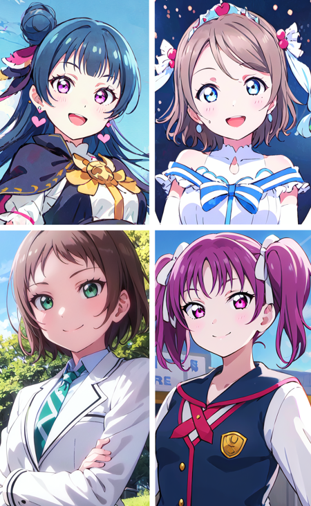 [Love Live!]Characters and Costumes(Nijigasaki, Liella, Hasunosora etc) Genjitsu etc