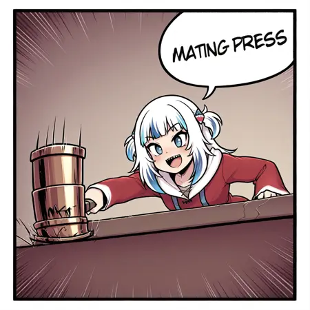 Sentenced to Mating Press | Meme Pose Concept | IllustriousXL and NoobAI