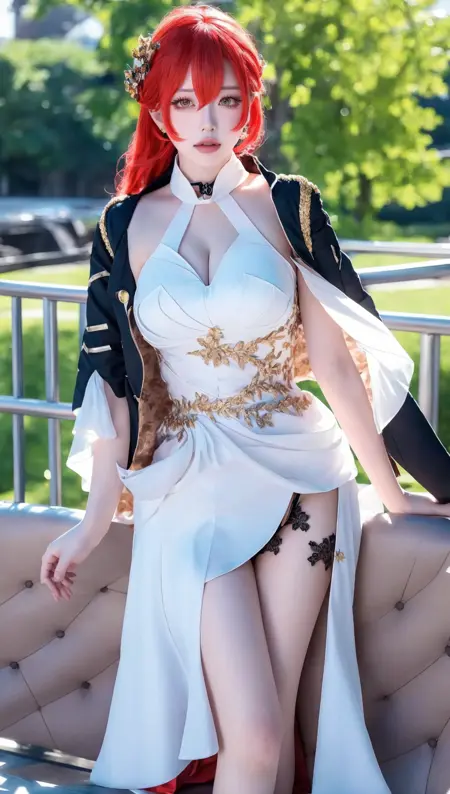 Himeko in Honkai Star Rail | Realistic LORA