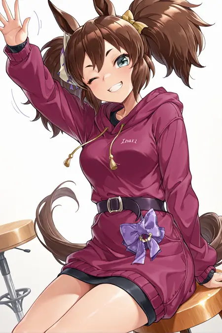 inari one (casual) (umamusume) [イナリワン(私服)] <ウマ娘> <ILL>