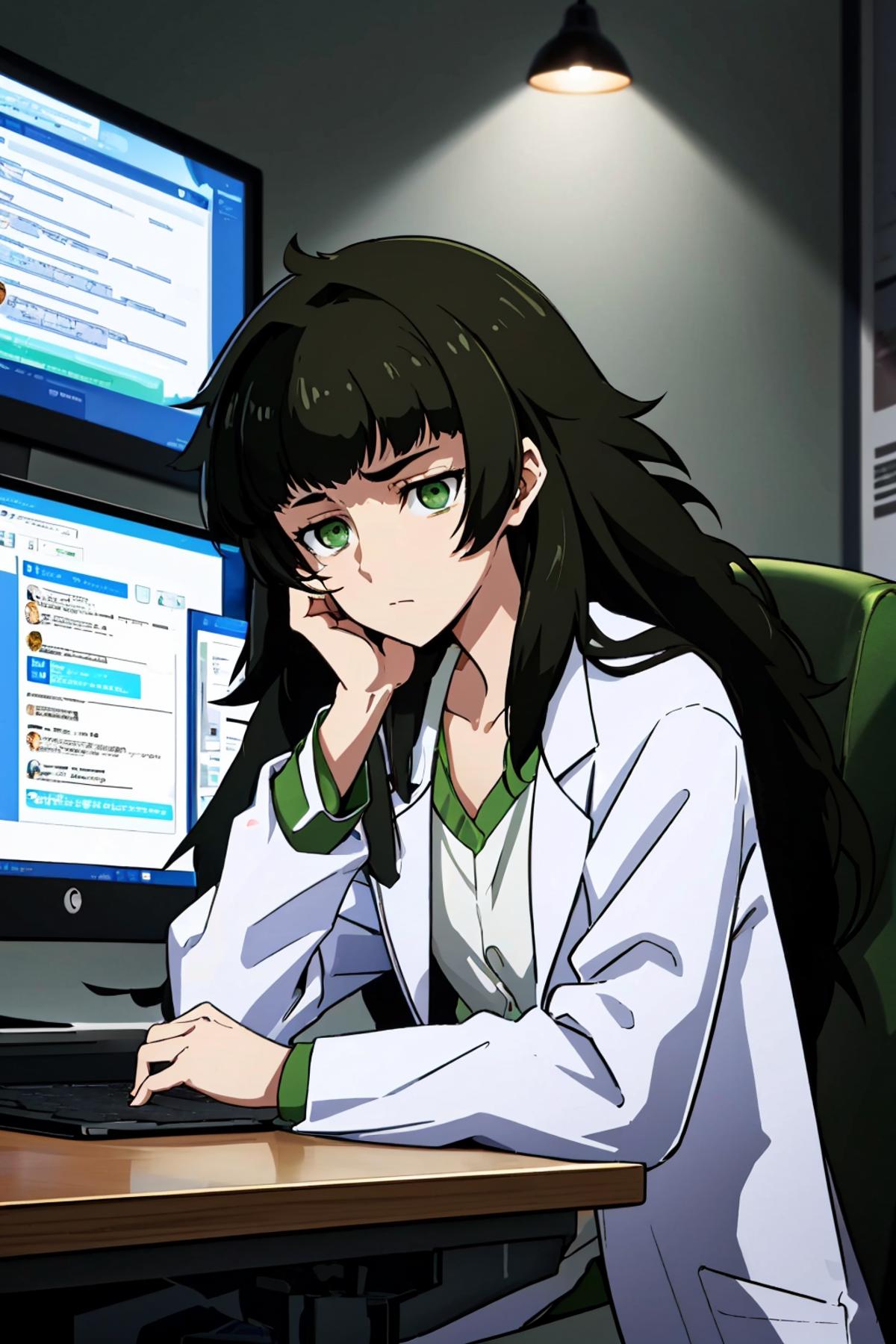 Maho Hiyajo | Steins;Gate 0 image by zetsubousensei