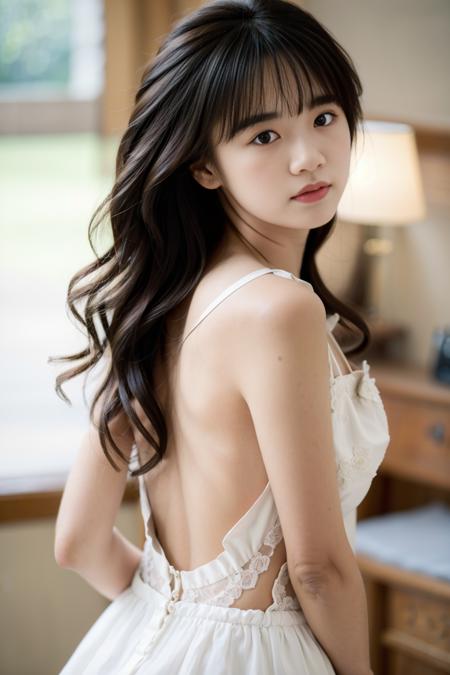 FIMG,arms behind back,upper body,depth of field,blurry background,(8k, RAW photo, best quality, masterpiece:1.2),(realistic, photo-realistic:1.37),lss,1girl in wedding dress,bridal veil,bangs,<lora:lss2-000012:0.7> (pureerosface_v1:0.3) <lora:FilmG4:1> <lora:shojovibe_v11:0.3>