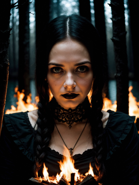 beautiful portrait of a Witch who looks like Lucy, Stable Diffusion