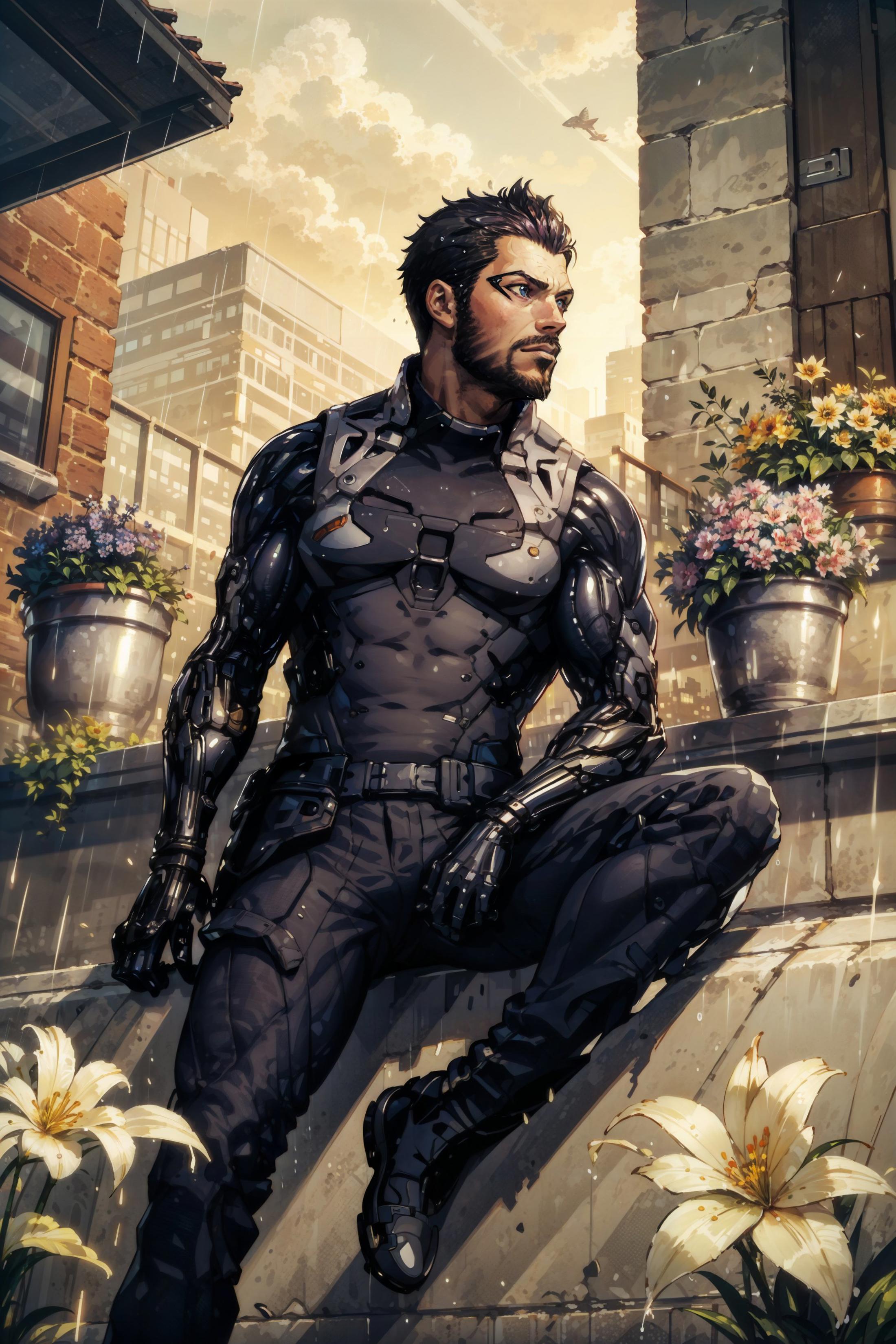 Adam Jensen | Deus Ex Game Franchise image by soul3142