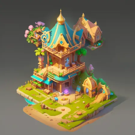 isometric Structure game