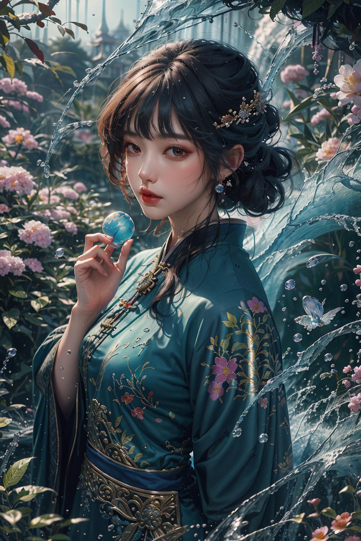 涟漪荡漾 | 水神共工氏Gonggongshi image by CN_LeePoet