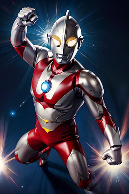 Ultraman/初代奥特曼Lora模型 image by Yumakono