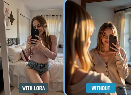 SOAP – Shot-On-A-Phone Realism LoRA