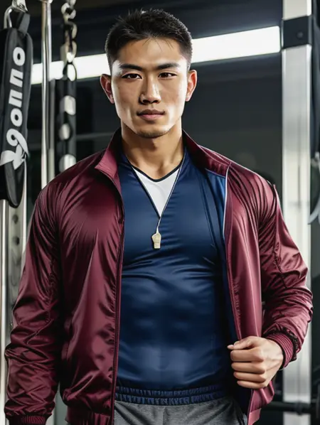 Character Change (♂) - PE Teacher - Time to exercise!