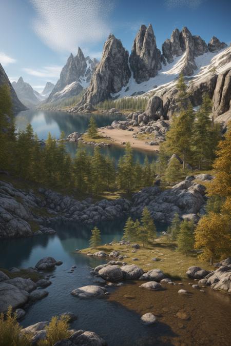 (best quality,32k,highres,masterpiece:1.2),ultra-detailed,(realistic,photorealistic,photo-realistic:1.37), Very beautiful scenic picture,