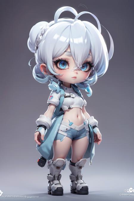 masterpiece, best quality, 8k, cinematic light, ultra high res, chibi, 1girl, silver_hair, full body,<lora:chibi_04:1:TEST>, <lora:chracterYukino_v10:1>