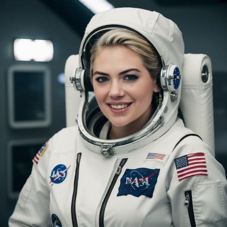 photo of ohwx woman as an astronaut,  <lora:Kate Upton:1>