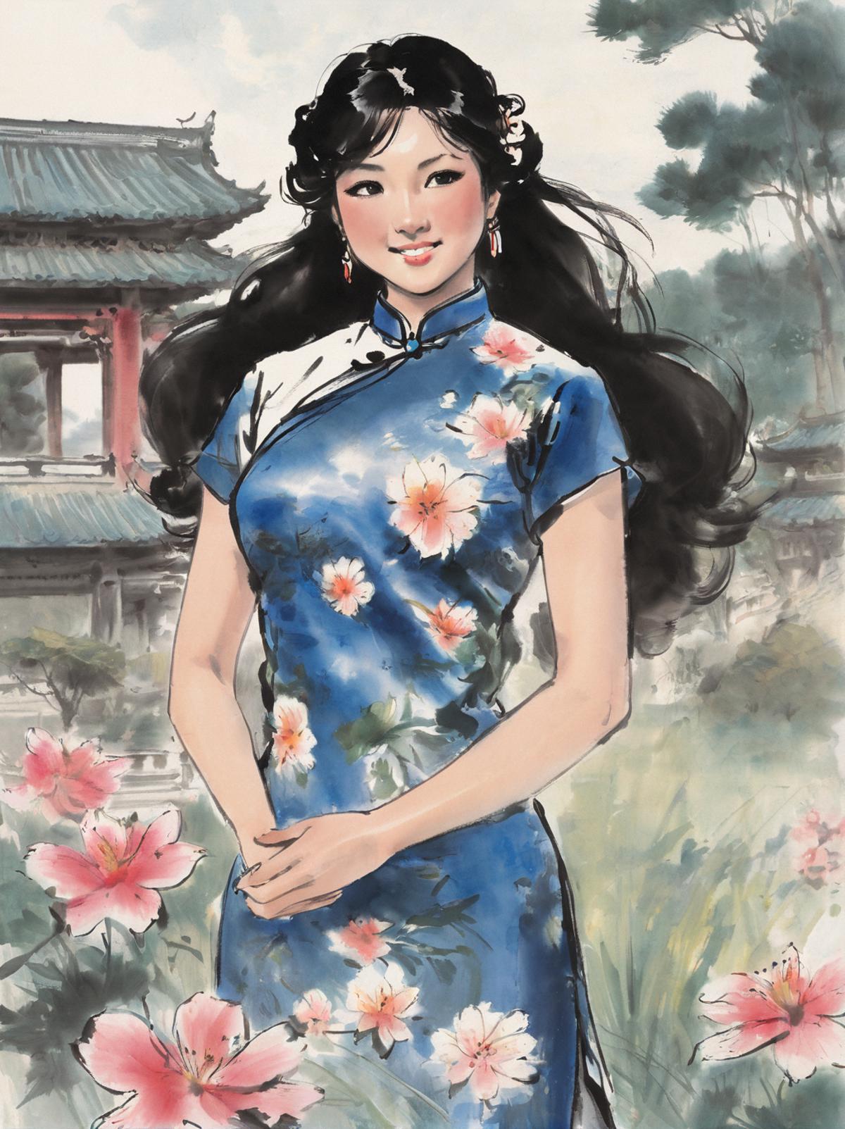 【SDXL】Traditional_Ink_Painting | Dataset image by Husky_AI