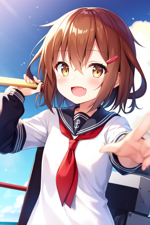 Ikazuchi | Kantai Collection image by MassBrainImpact