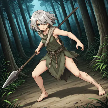 衣装キャラ Primitive_Woman [Primitive_Costume] 原始人ちゃん