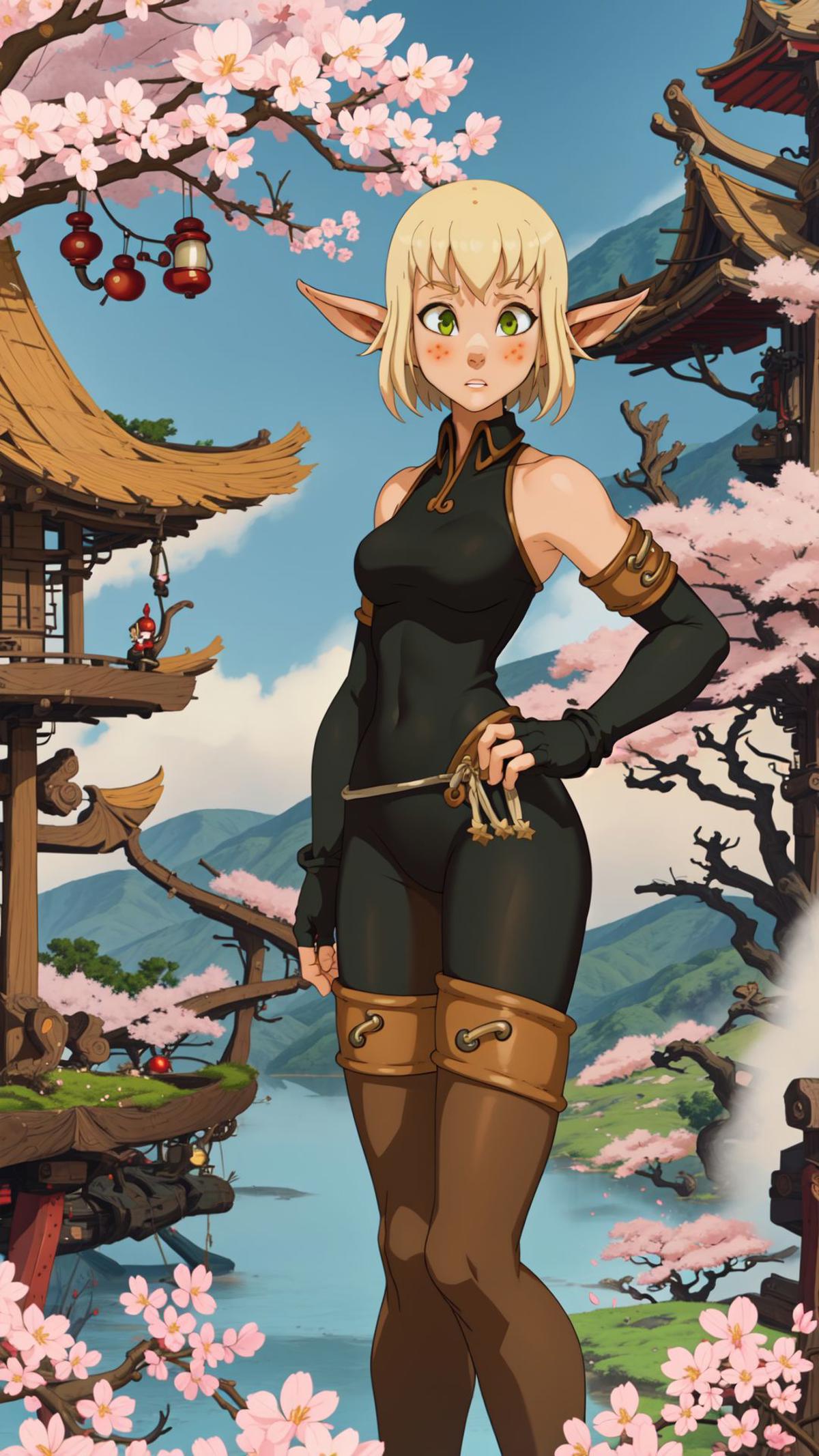 Evangelyne - Wakfu - Character LORA image by marusame