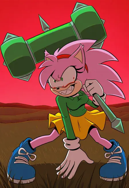 Rosy The Rascal - Sonic Archie Comics