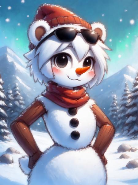 FurrySnowCreature SD1.5-v1.0