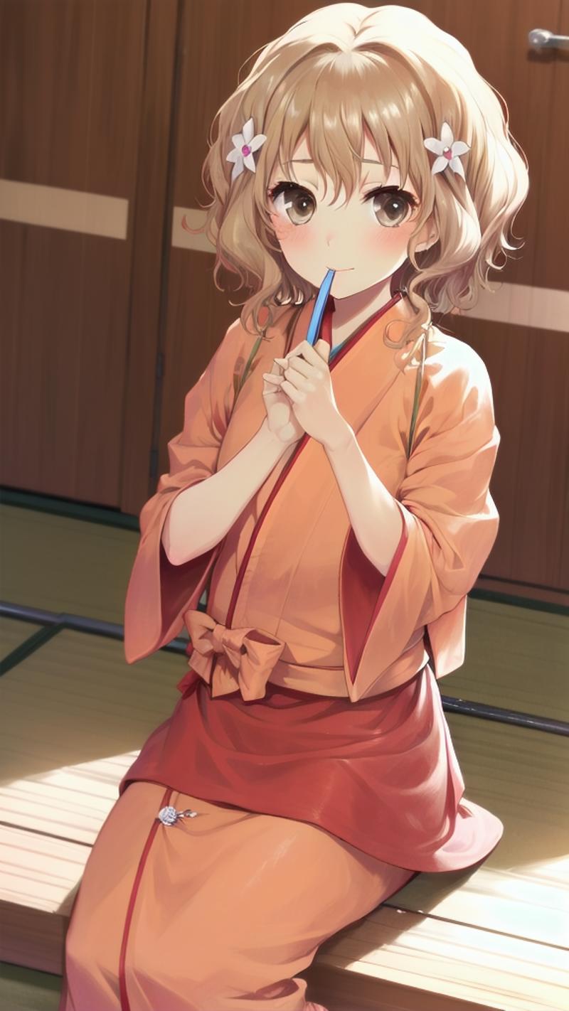 Matsumae Ohana / 松前緒花 (HANASAKU IROHA / 花咲くいろは) image by KimTarou