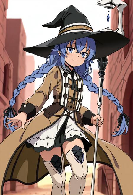 IllustriousXL - Roxy Migurdia ロキシー ミグルディア - mushoku tensei ロキシー 2期旅装束Lora