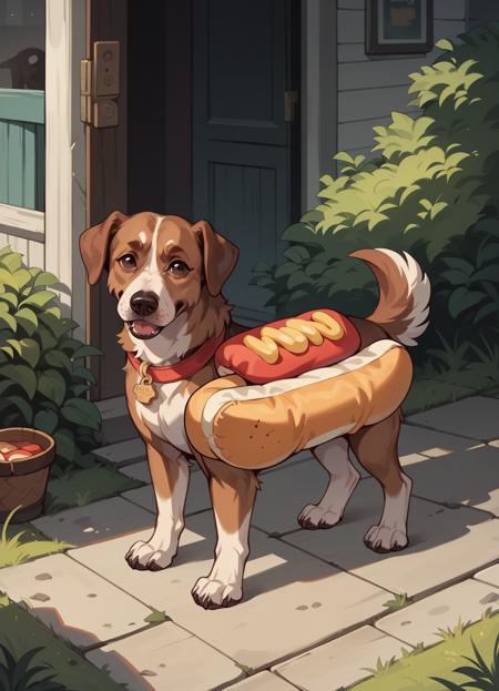 Animal Costume | Hot Dog PONY XL v1.0