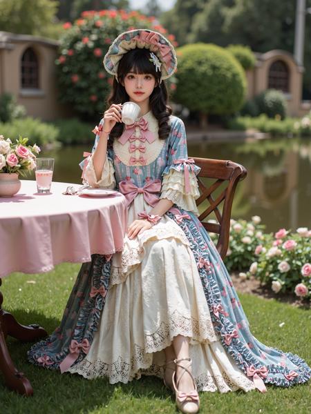 [Flux.1 D][Realistic] Lo Dress Collection | 洛丽塔裙子集合 Style 2