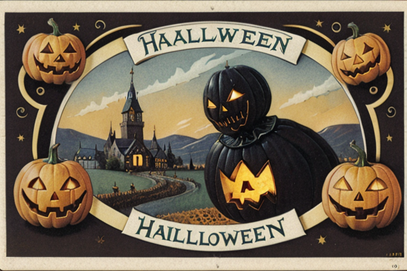 Halloween postcards from the early 1900s image by j1551