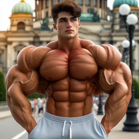 Big Beautiful Muscle Man